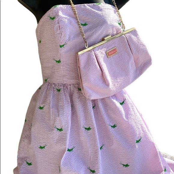 Lilly Pulitzer Dress and Purse - Picture 3 of 8